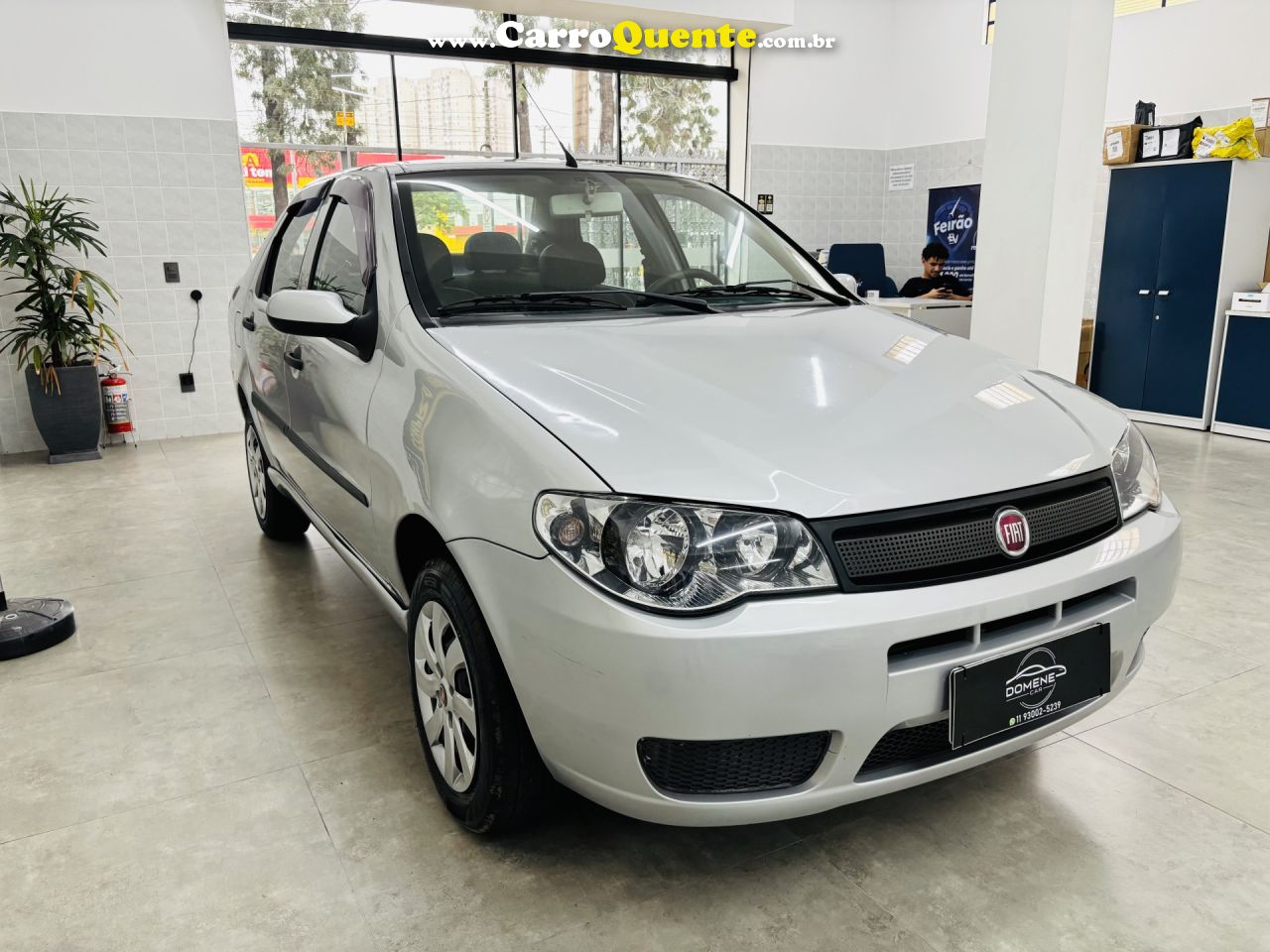 FIAT   SIENA 1.0 EX 1.0 MPI FIRE FIRE FLEX 8V   PRATA 2010 1.0 FLEX - Loja