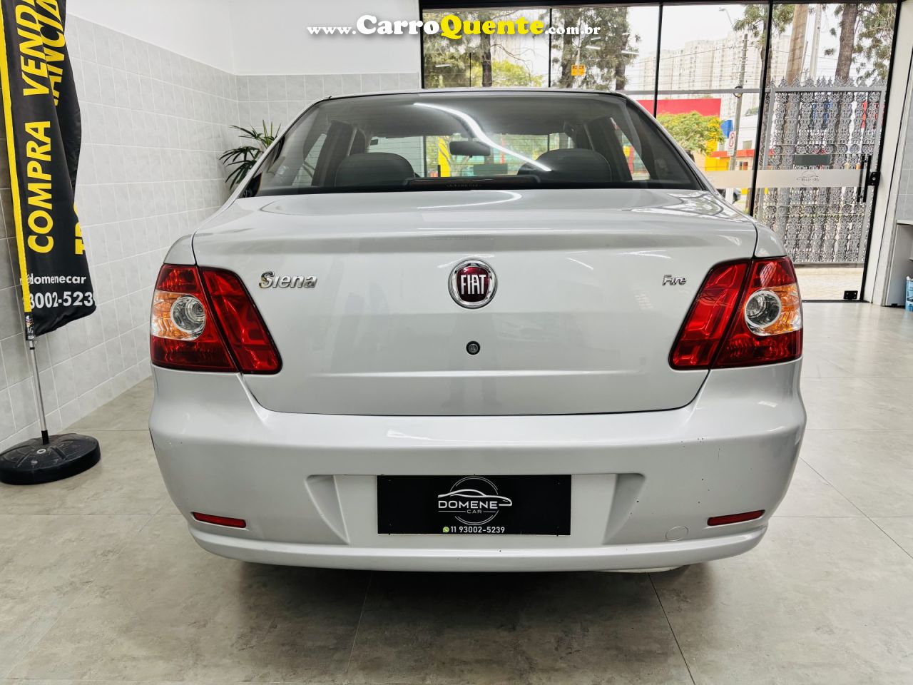 FIAT   SIENA 1.0 EX 1.0 MPI FIRE FIRE FLEX 8V   PRATA 2010 1.0 FLEX - Loja