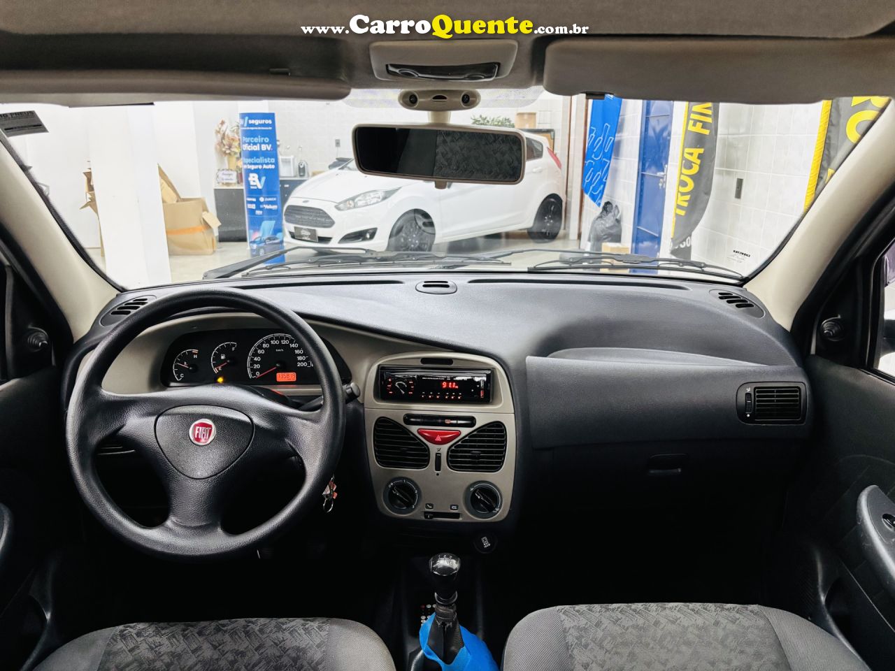 FIAT   SIENA 1.0 EX 1.0 MPI FIRE FIRE FLEX 8V   PRATA 2010 1.0 FLEX - Loja
