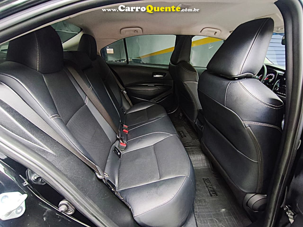 TOYOTA   COROLLA XEI 2.0 FLEX 16V AUT.   PRETO 2023 2.0 FLEX - Loja