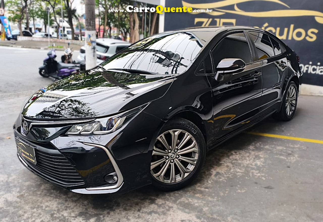 TOYOTA   COROLLA XEI 2.0 FLEX 16V AUT.   PRETO 2023 2.0 FLEX - Loja