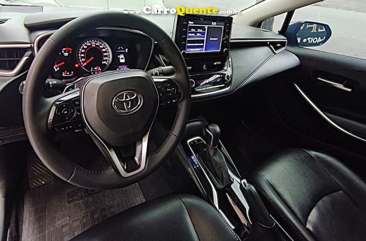 TOYOTA   COROLLA XEI 2.0 FLEX 16V AUT.   PRETO 2023 2.0 FLEX - Loja