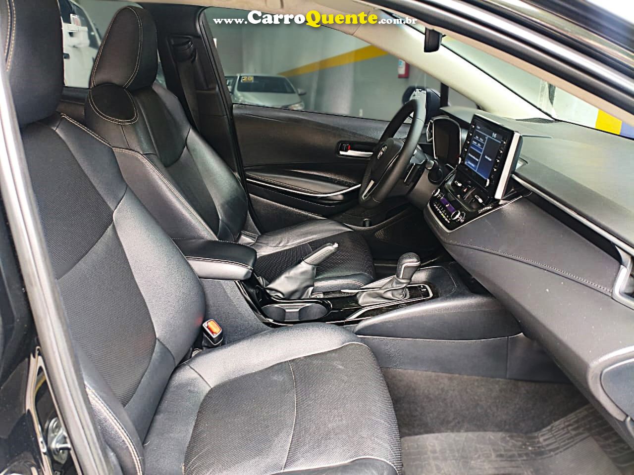 TOYOTA   COROLLA XEI 2.0 FLEX 16V AUT.   PRETO 2023 2.0 FLEX - Loja