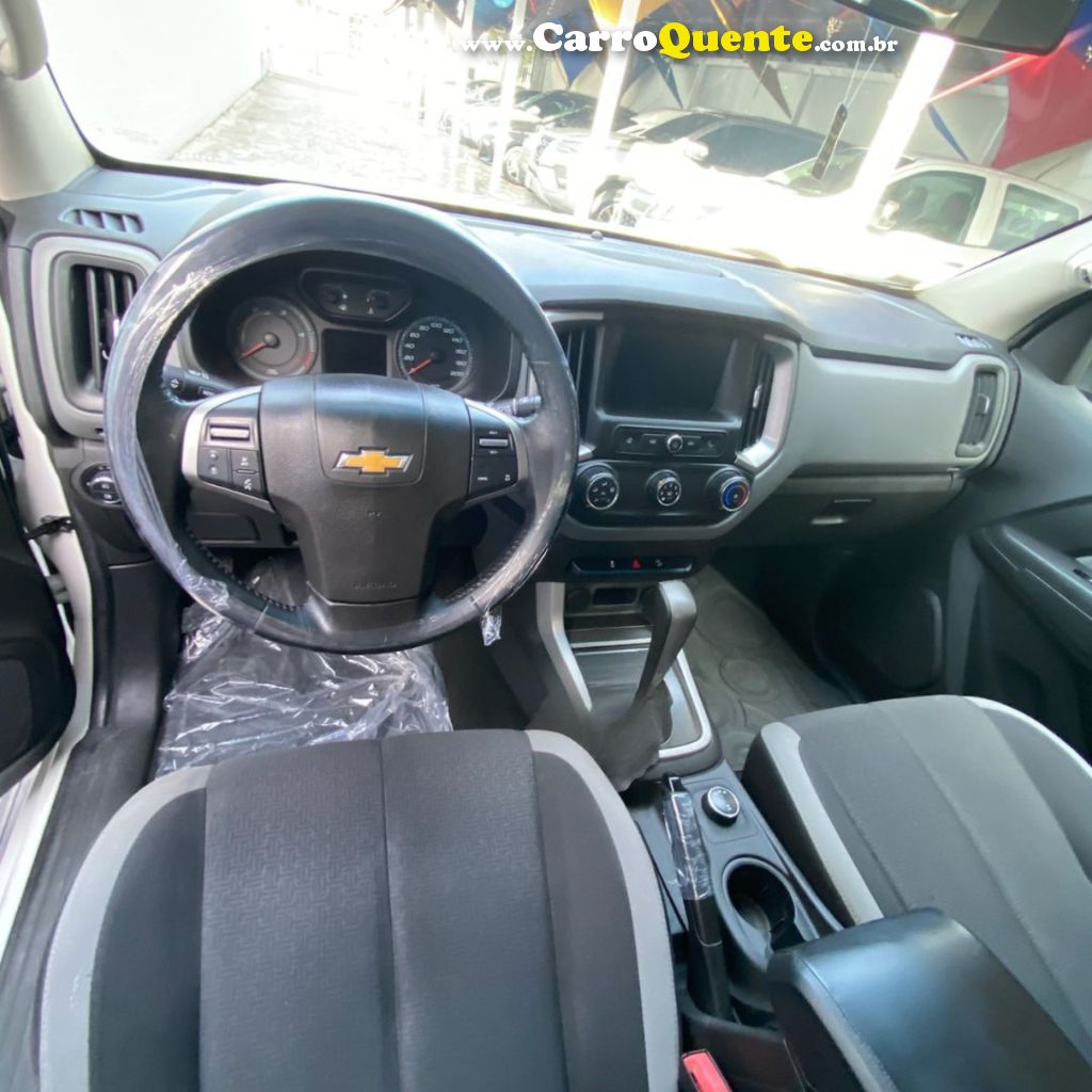CHEVROLET   S10 PICK-UP LT 2.8 TDI 4X4 CD DIESEL AUT   BRANCO 2022 2.8 DIESEL - Loja