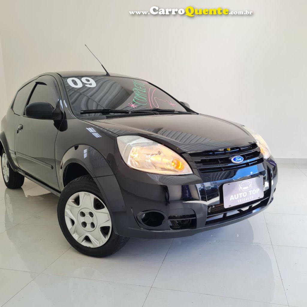 FORD   KA 1.0 TECNO 8V FLEX 3P   PRETO 2009 1.0 FLEX - Loja