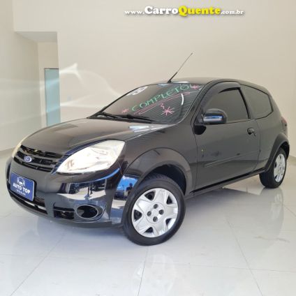 FORD   KA 1.0 TECNO 8V FLEX 3P   PRETO 2009 1.0 FLEX