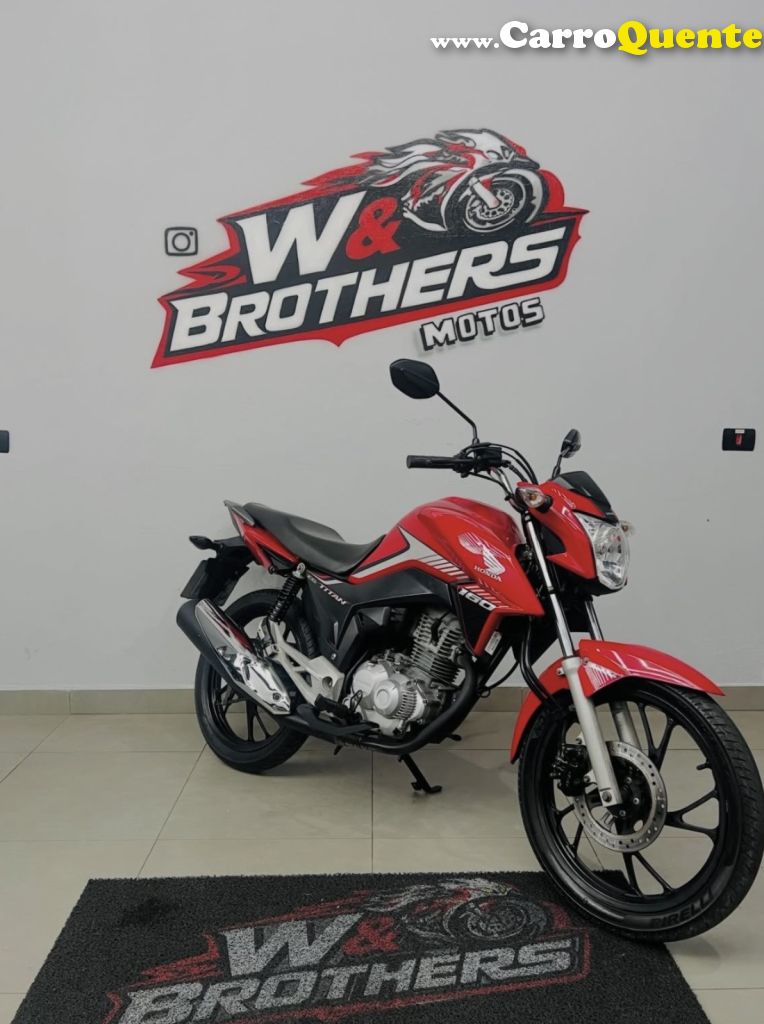 HONDA   TITAN 160   VERMELHO 2024 160CC GASOLINA - Loja