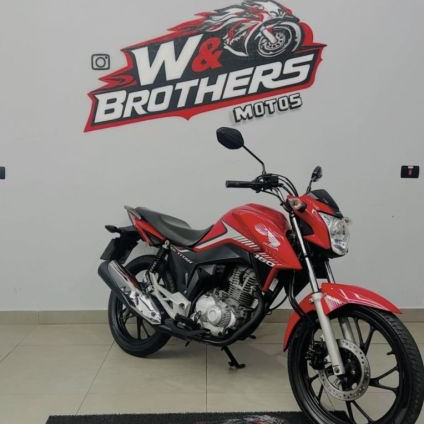 HONDA   TITAN 160   VERMELHO 2024 160CC GASOLINA