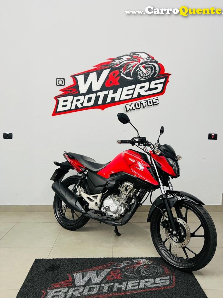 HONDA   CG 160 FAN FLEX   VERMELHO 2025 160 FLEX - Loja
