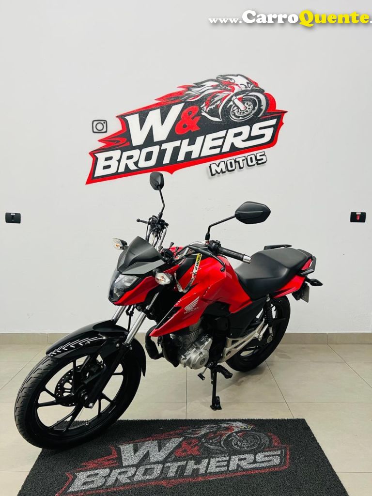HONDA   CG 160 FAN FLEX   VERMELHO 2025 160 FLEX - Loja
