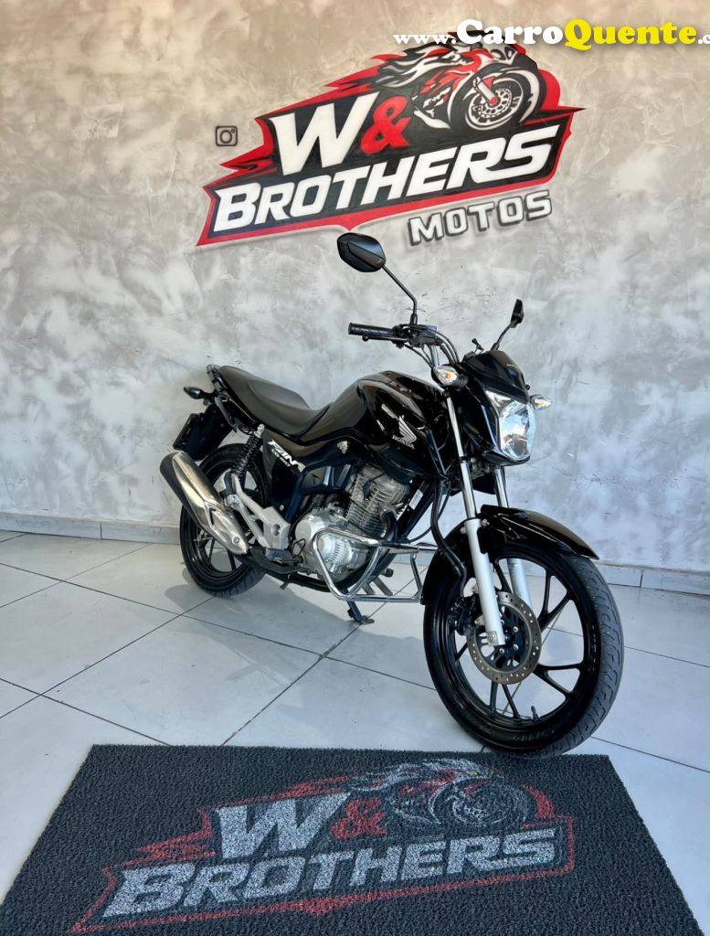 HONDA   FAN160   PRETO 2024 1.0 GASOLINA - Loja