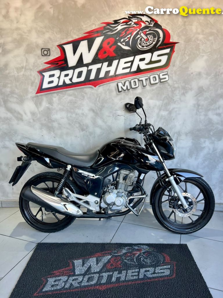 HONDA   FAN160   PRETO 2024 1.0 GASOLINA - Loja
