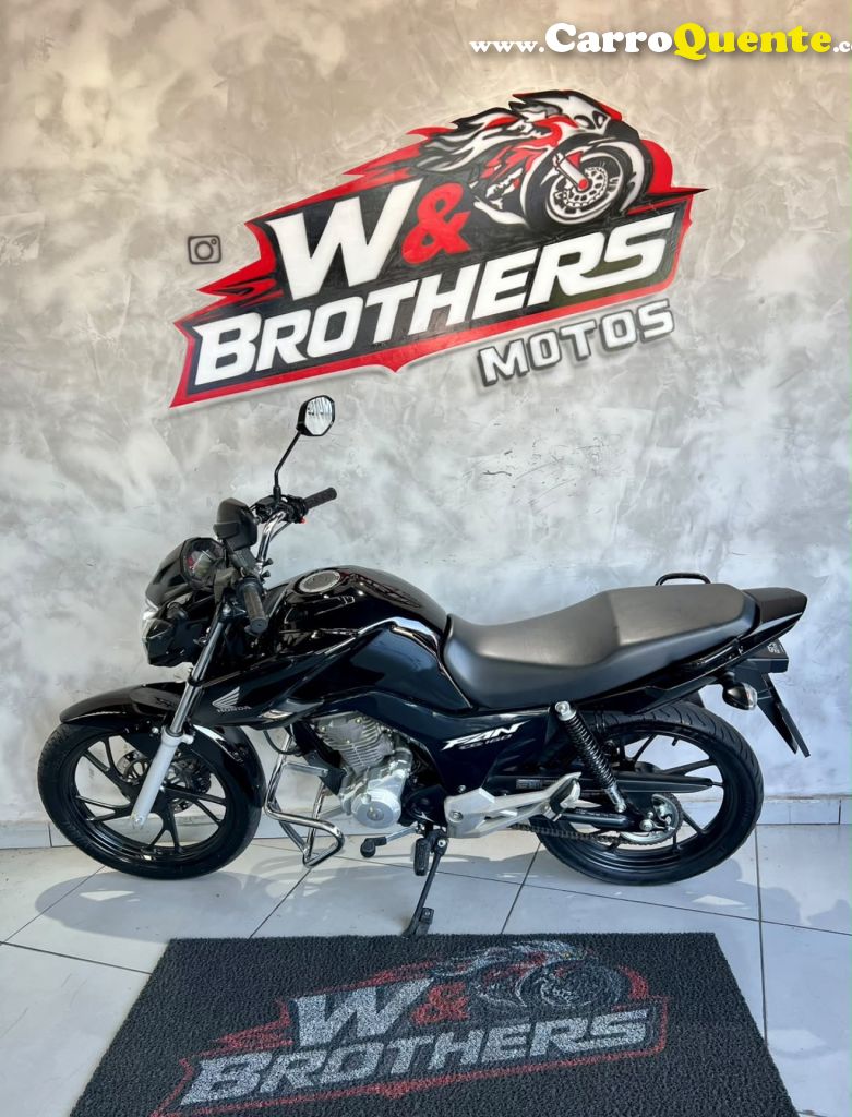 HONDA   FAN160   PRETO 2024 1.0 GASOLINA - Loja