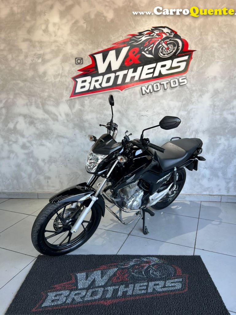 HONDA   FAN160   PRETO 2024 1.0 GASOLINA - Loja