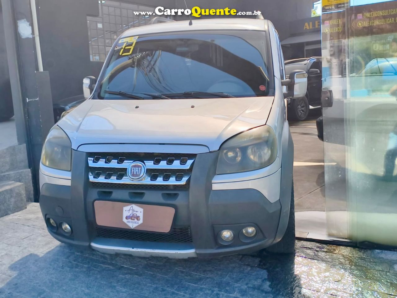 FIAT   DOBLO ADV. XINGU LOCKER 1.8 FLEX 16V 5P   PRATA 2013 1.8 FLEX - Loja