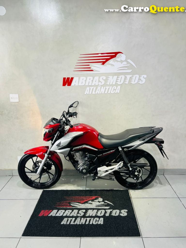 HONDA   HONDACG 160 TITAN   VERMELHO 2024 160 CC FLEX - Loja
