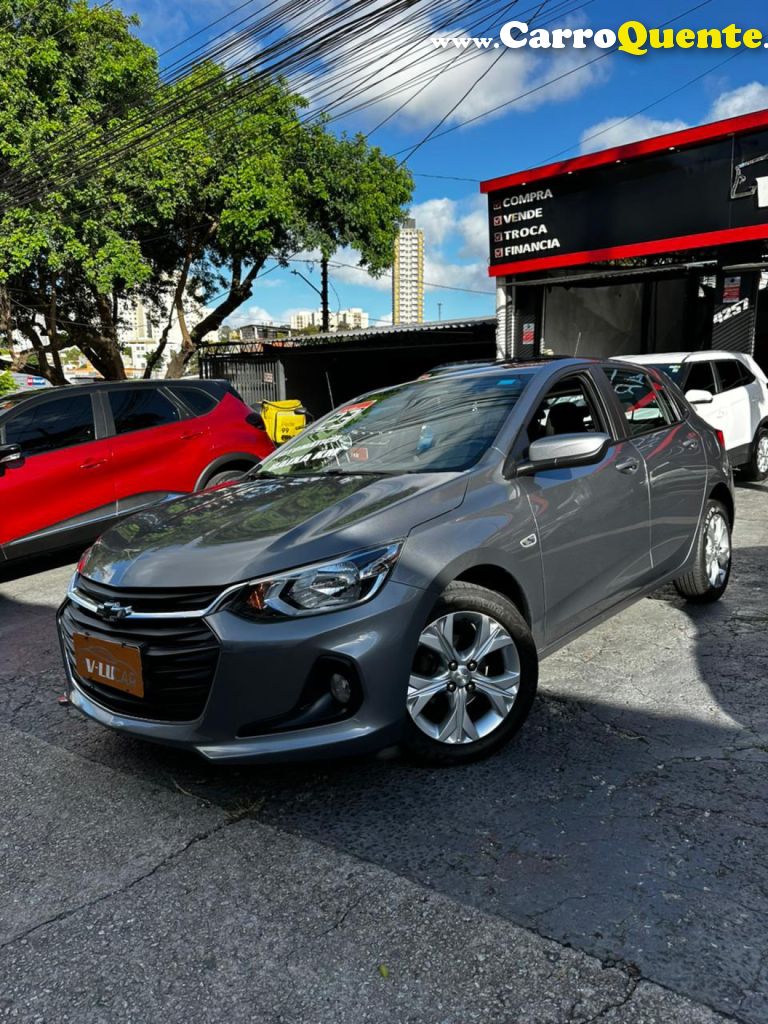CHEVROLET   ONIX HATCH LTZ 1.0 12V TB FLEX 5P AUT.   CINZA 2023 1.0 FLEX - Loja