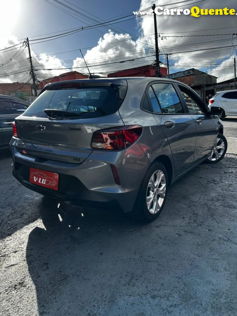 CHEVROLET   ONIX HATCH LTZ 1.0 12V TB FLEX 5P AUT.   CINZA 2023 1.0 FLEX - Loja