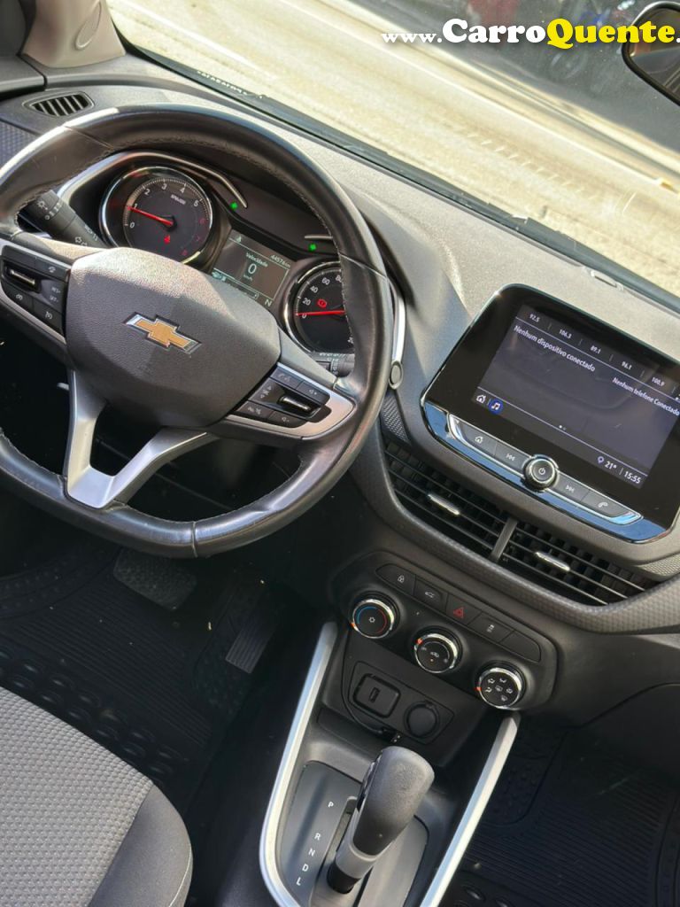 CHEVROLET   ONIX HATCH LTZ 1.0 12V TB FLEX 5P AUT.   CINZA 2023 1.0 FLEX - Loja