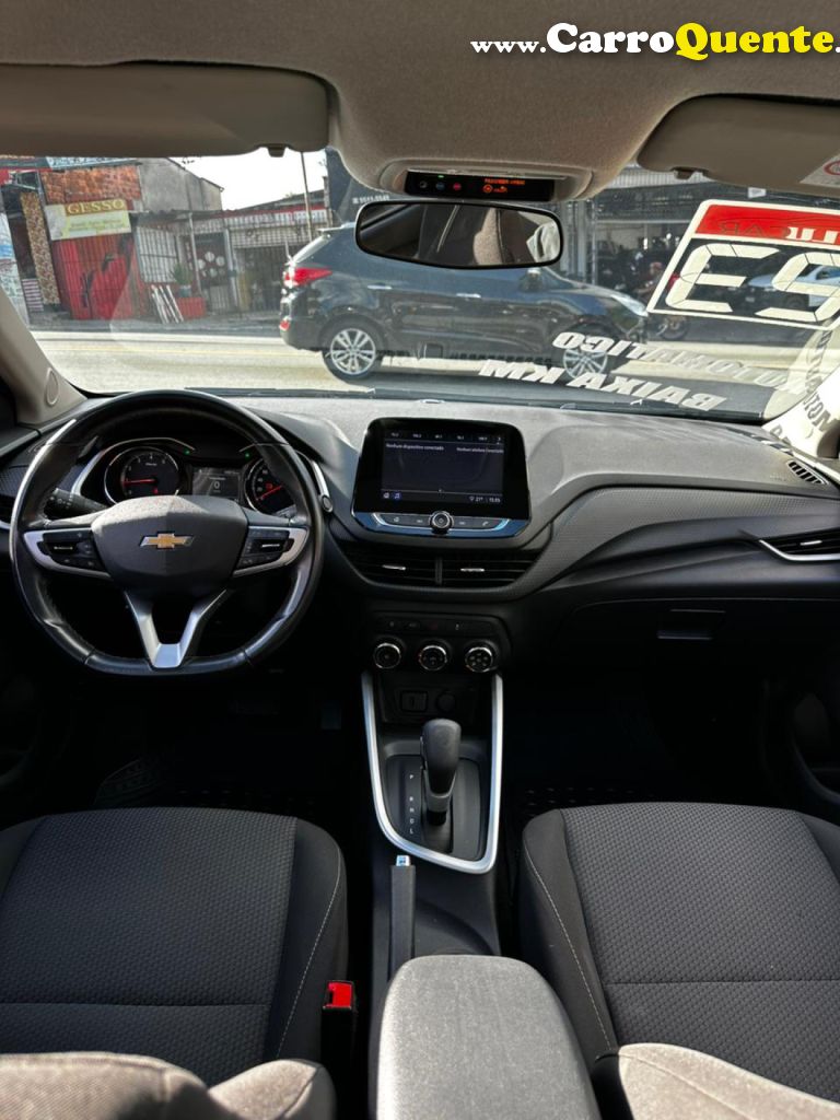 CHEVROLET   ONIX HATCH LTZ 1.0 12V TB FLEX 5P AUT.   CINZA 2023 1.0 FLEX - Loja