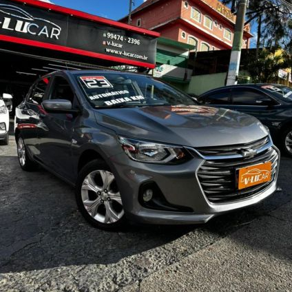 CHEVROLET   ONIX HATCH LTZ 1.0 12V TB FLEX 5P AUT.   CINZA 2023 1.0 FLEX