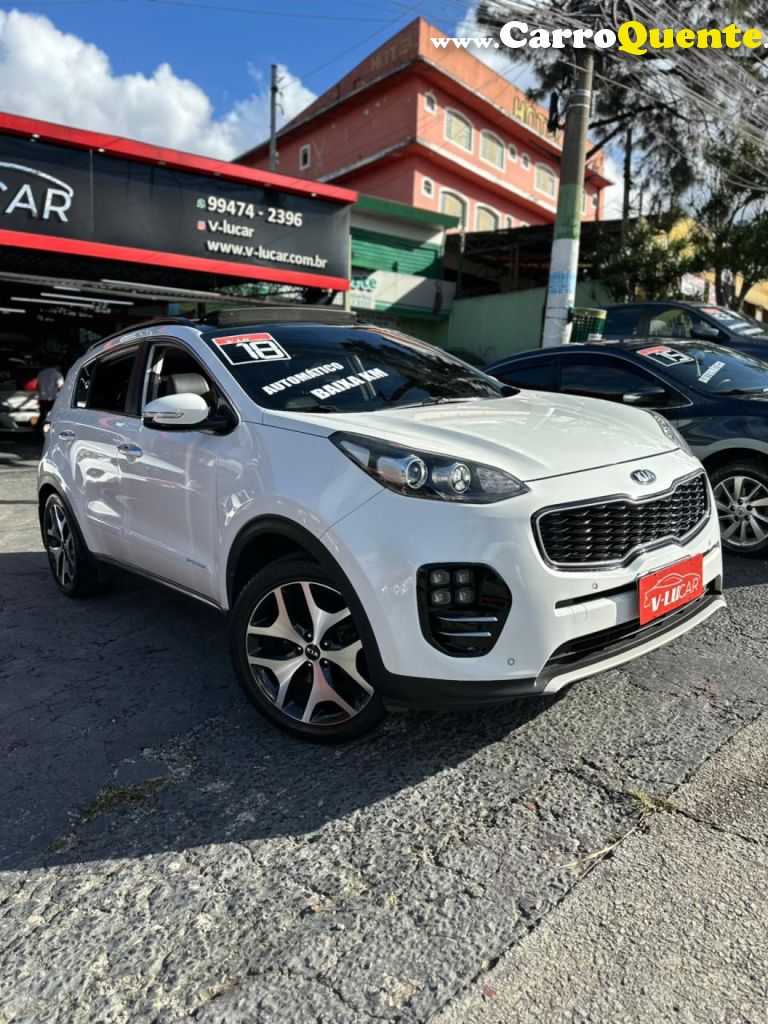 KIA   SPORTAGE EX 2.0 16V 2.0 16V FLEX AUT.   BRANCO 2018 2.0 FLEX - Loja
