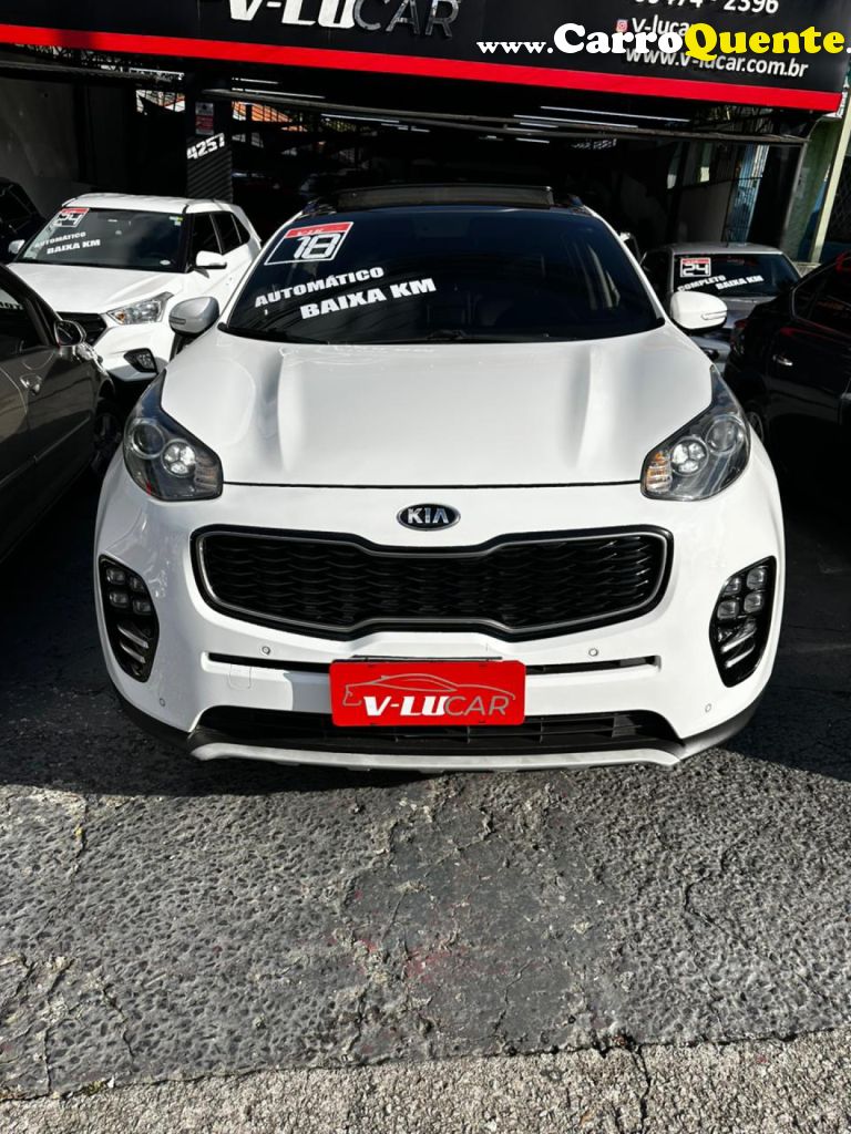 KIA   SPORTAGE EX 2.0 16V 2.0 16V FLEX AUT.   BRANCO 2018 2.0 FLEX - Loja