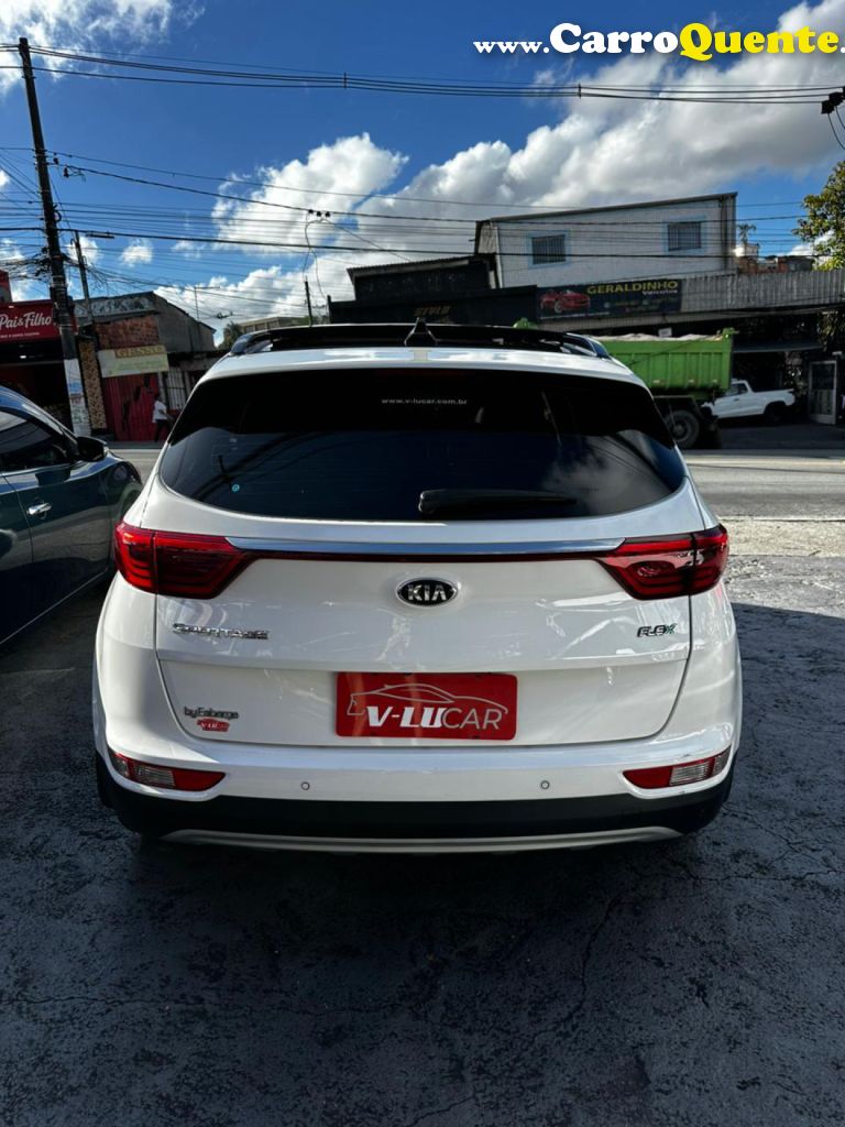 KIA   SPORTAGE EX 2.0 16V 2.0 16V FLEX AUT.   BRANCO 2018 2.0 FLEX - Loja