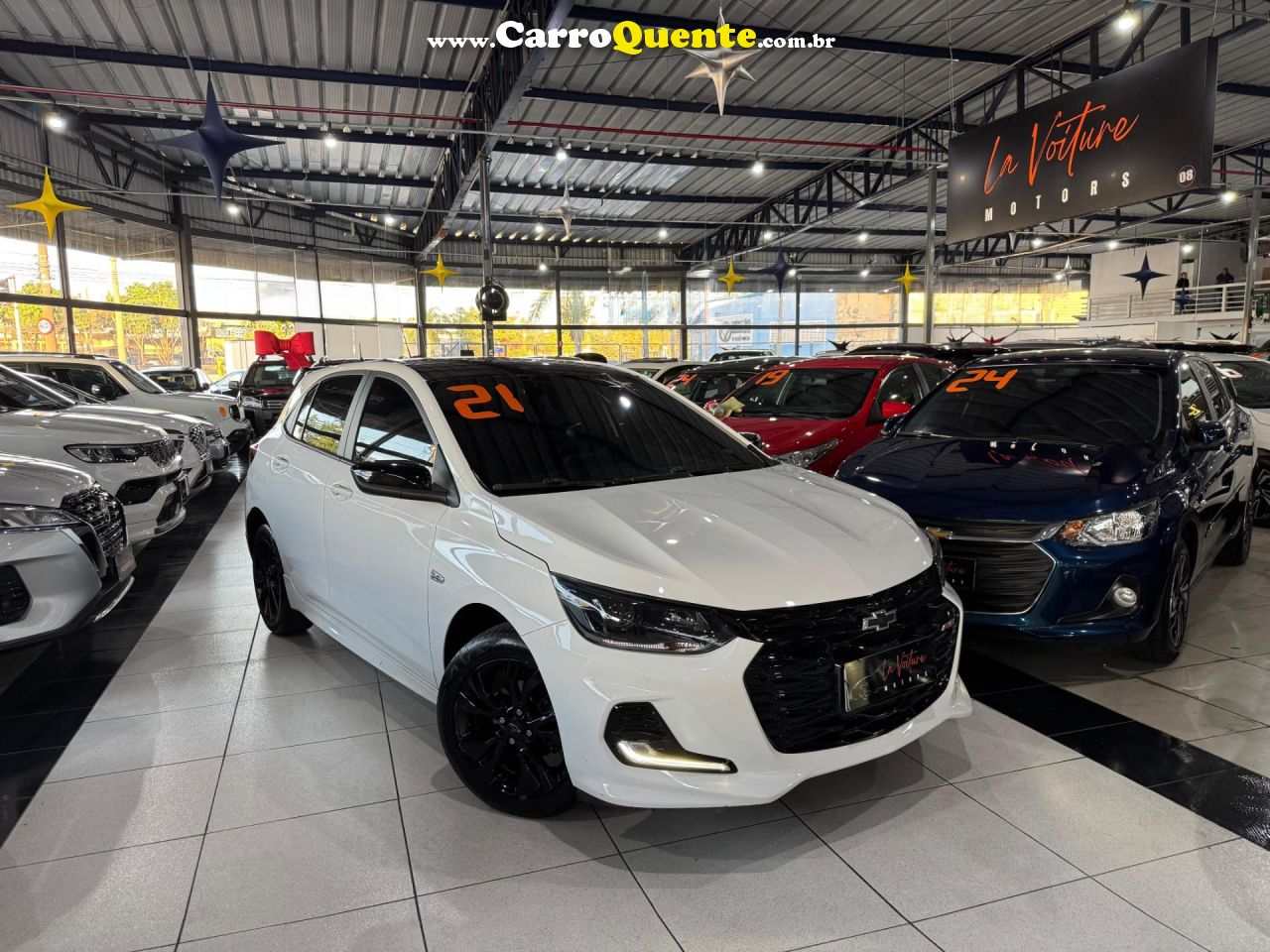 CHEVROLET ONIX 1.0 TURBO RS 2021 - Loja