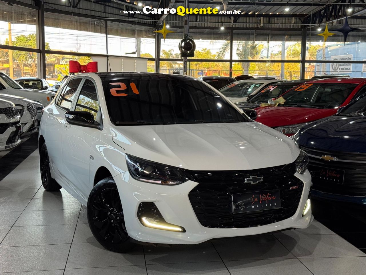 CHEVROLET ONIX 1.0 TURBO RS 2021 - Loja