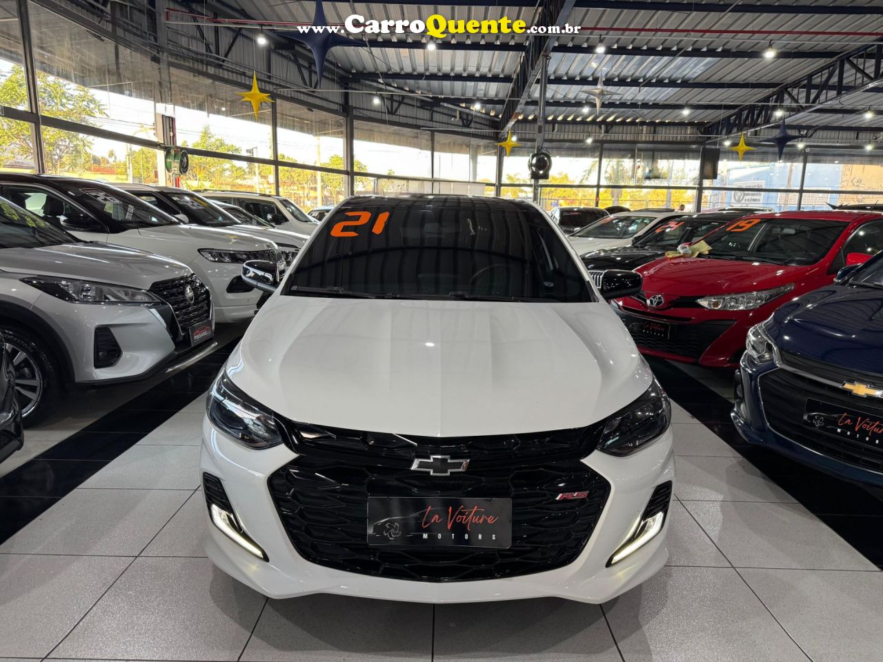 CHEVROLET ONIX 1.0 TURBO RS 2021 - Loja