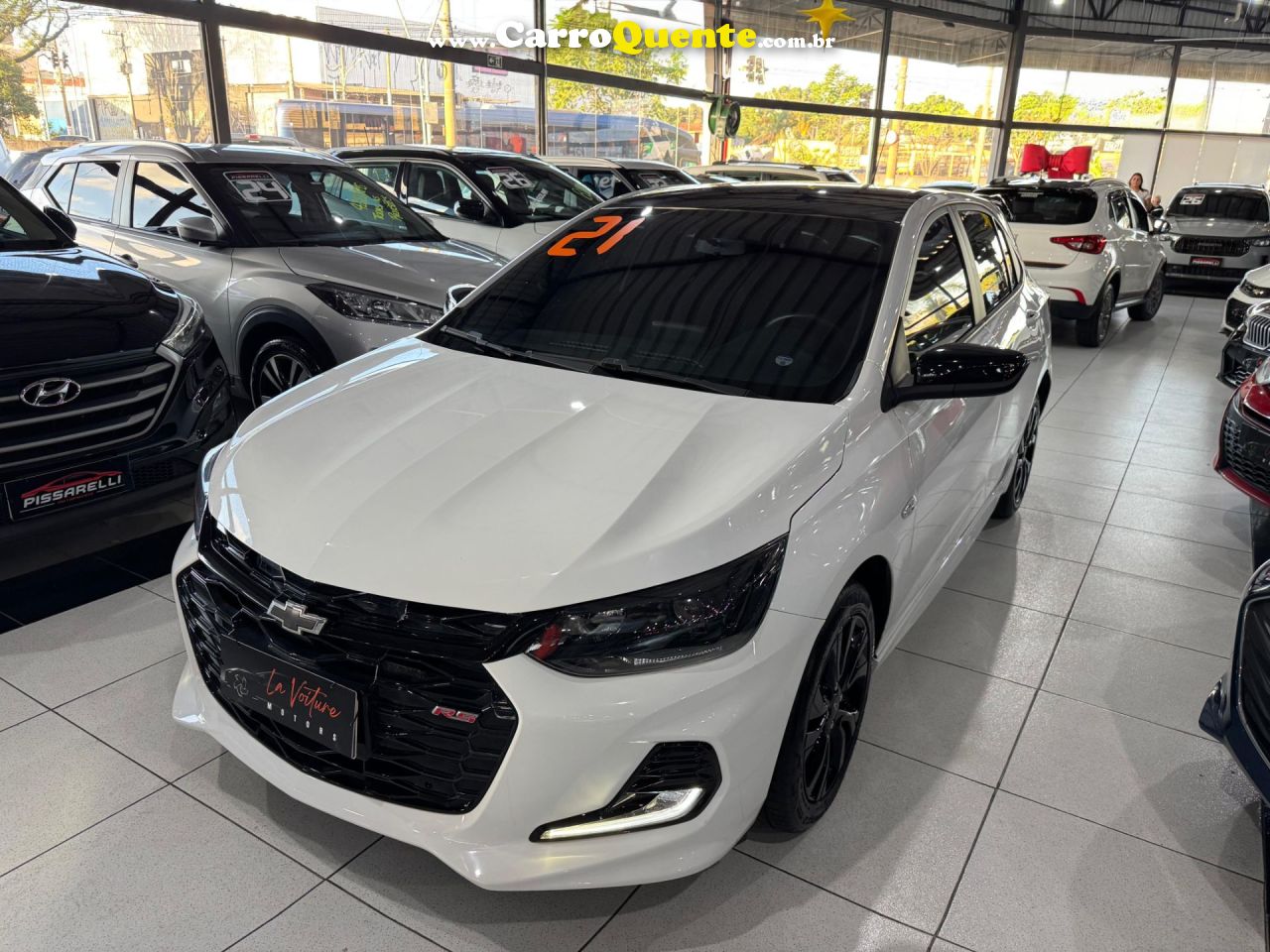 CHEVROLET ONIX 1.0 TURBO RS 2021 - Loja
