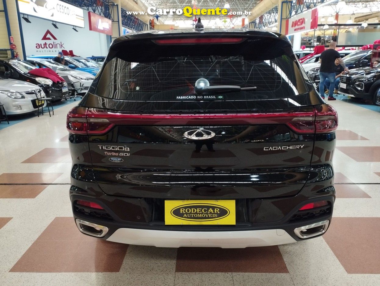 CHERY TIGGO 8 1.6 TGDI TXS MAX DRIVE DCT 2024 - Loja