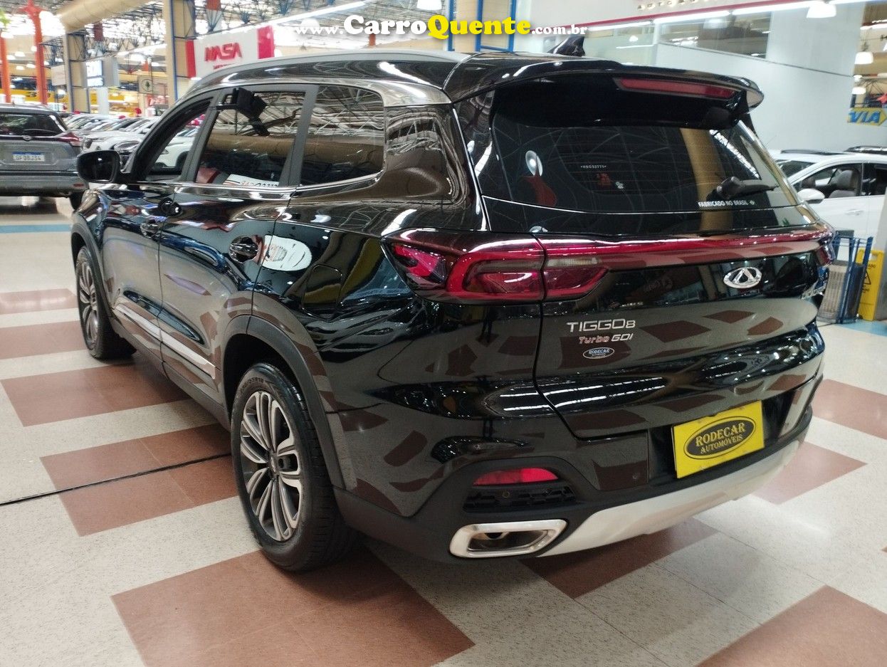 CHERY TIGGO 8 1.6 TGDI TXS MAX DRIVE DCT 2024 - Loja
