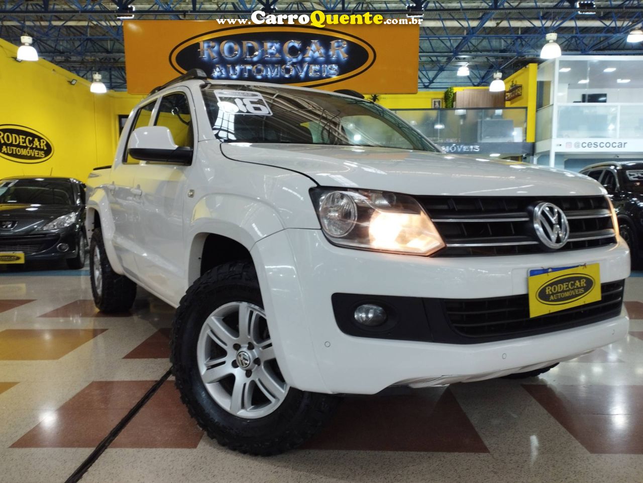 VOLKSWAGEN AMAROK 2.0 TRENDLINE 4X4 CD 16V TURBO INTERCOOLER 2016 - Loja