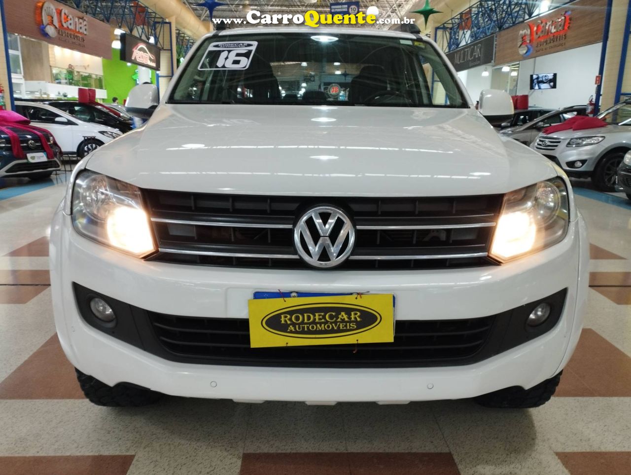 VOLKSWAGEN AMAROK 2.0 TRENDLINE 4X4 CD 16V TURBO INTERCOOLER 2016 - Loja