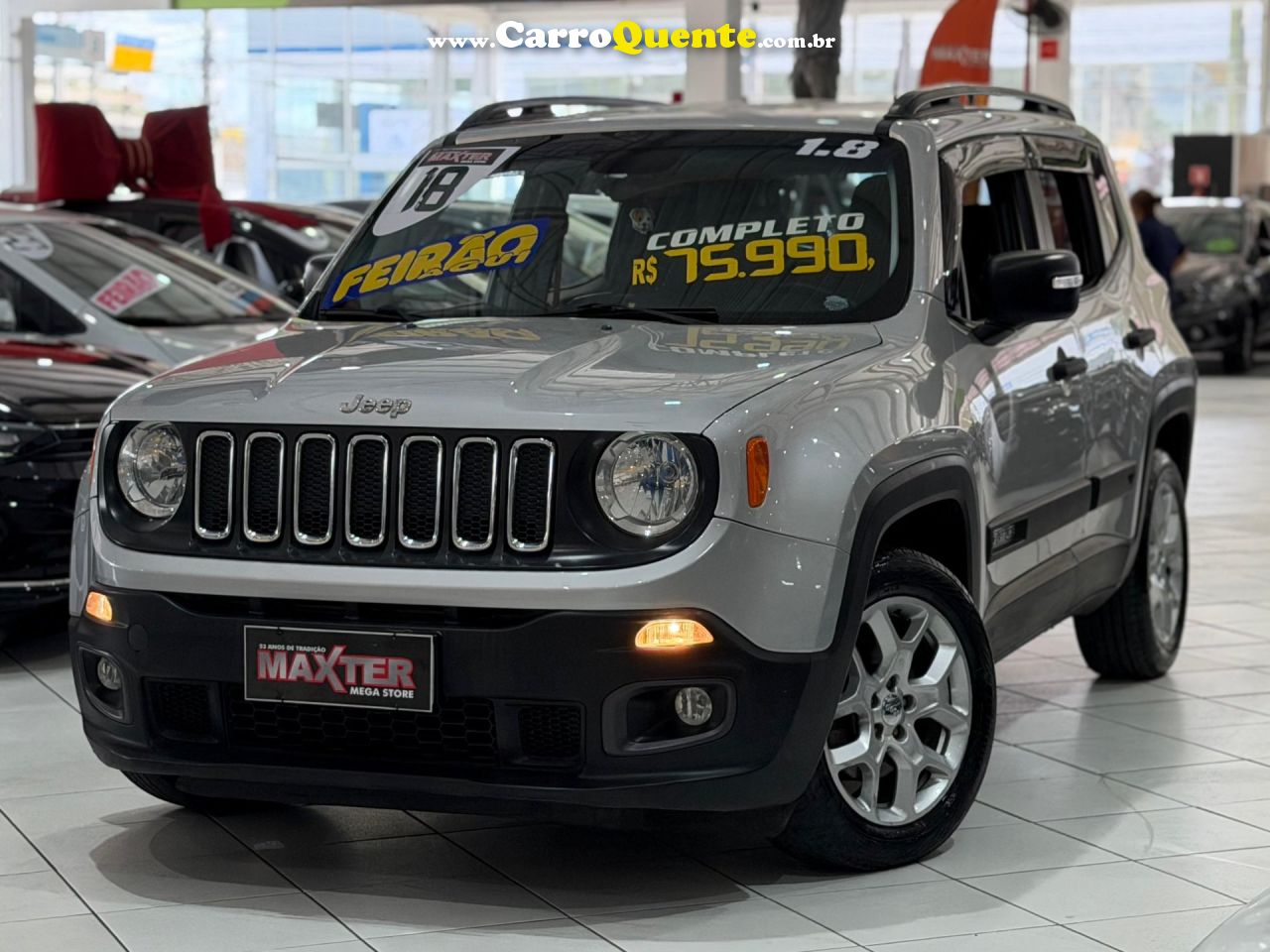 JEEP RENEGADE 1.8 16V SPORT 2018 - Loja