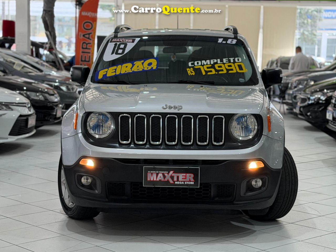 JEEP RENEGADE 1.8 16V SPORT 2018 - Loja