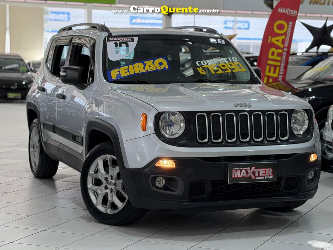 JEEP RENEGADE 1.8 16V SPORT 2018 - Loja
