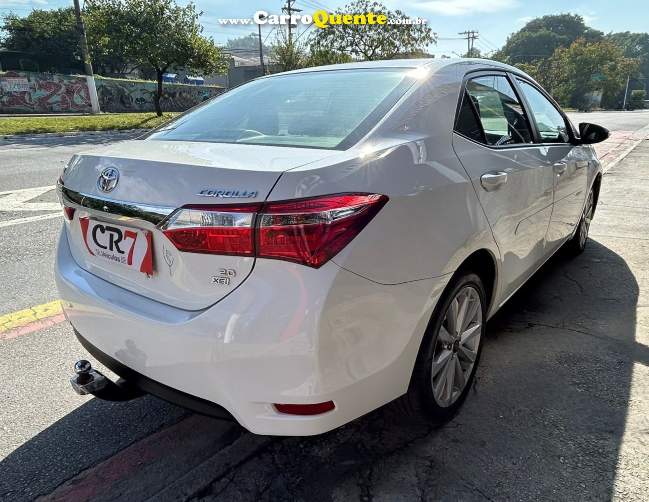 TOYOTA   COROLLA XEI 2.0 FLEX 16V AUT.   BRANCO 2016 2.0 FLEX - Loja