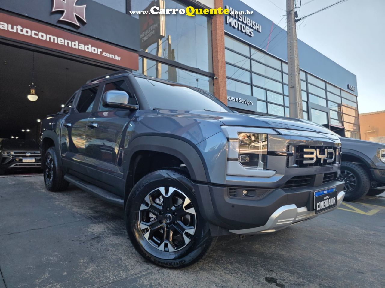 BYD   SHARK GS 1.5 16V 4X4 AUT. (HÍBRIDO)   AZUL 2025 1.5 GASOLINA E ELÉTRICO - Loja