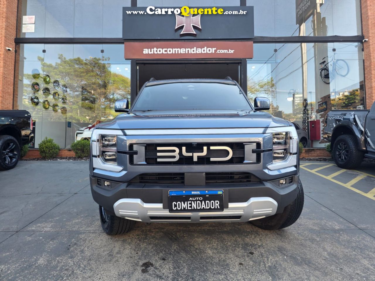 BYD   SHARK GS 1.5 16V 4X4 AUT. (HÍBRIDO)   AZUL 2025 1.5 GASOLINA E ELÉTRICO - Loja