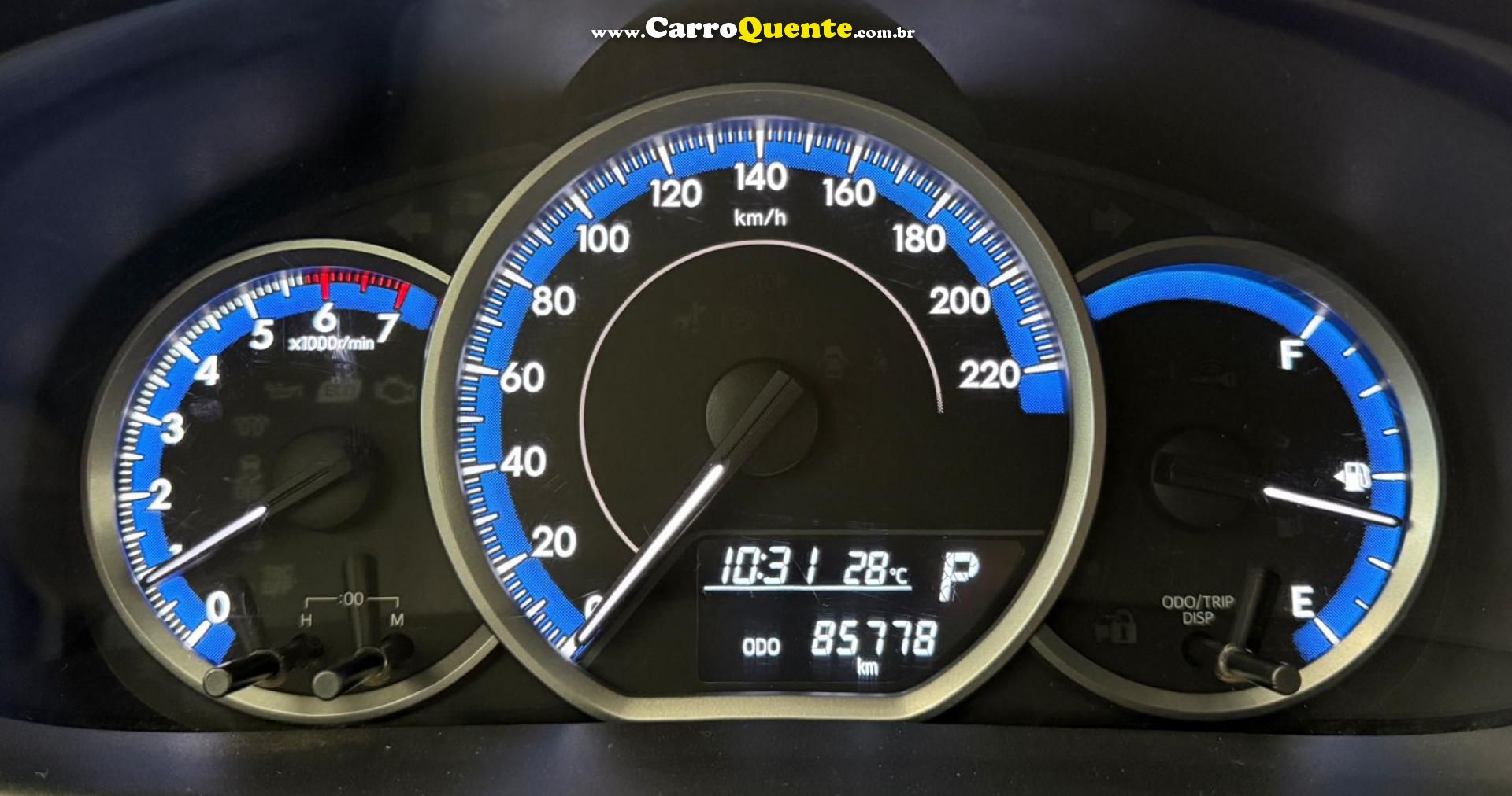 TOYOTA   YARIS XL PLUS CON. 1.5 FLEX 16V 5P AUT.   CINZA 2021 1.5 FLEX - Loja