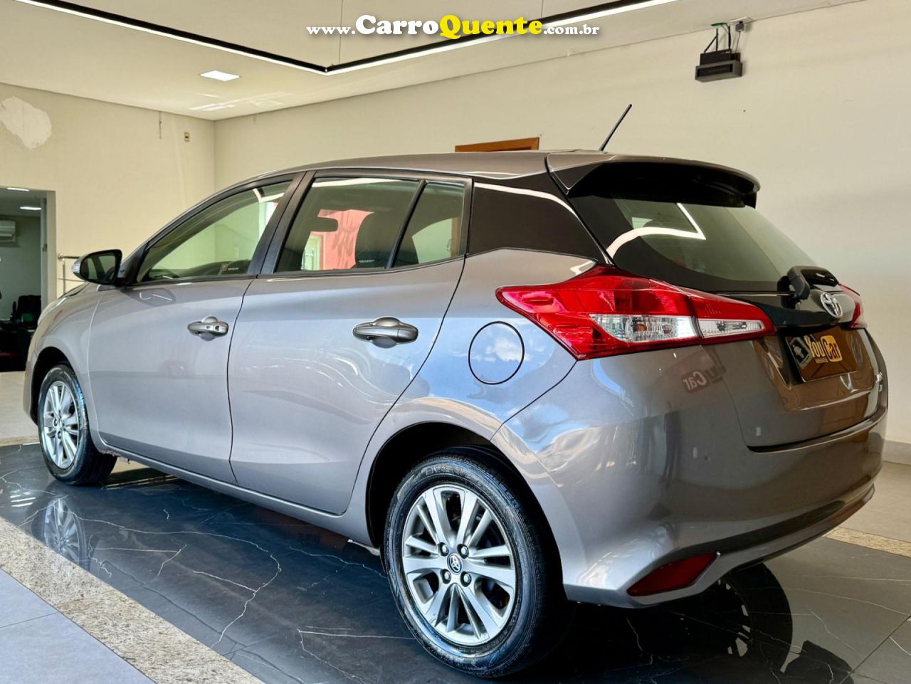TOYOTA   YARIS XL PLUS CON. 1.5 FLEX 16V 5P AUT.   CINZA 2021 1.5 FLEX - Loja