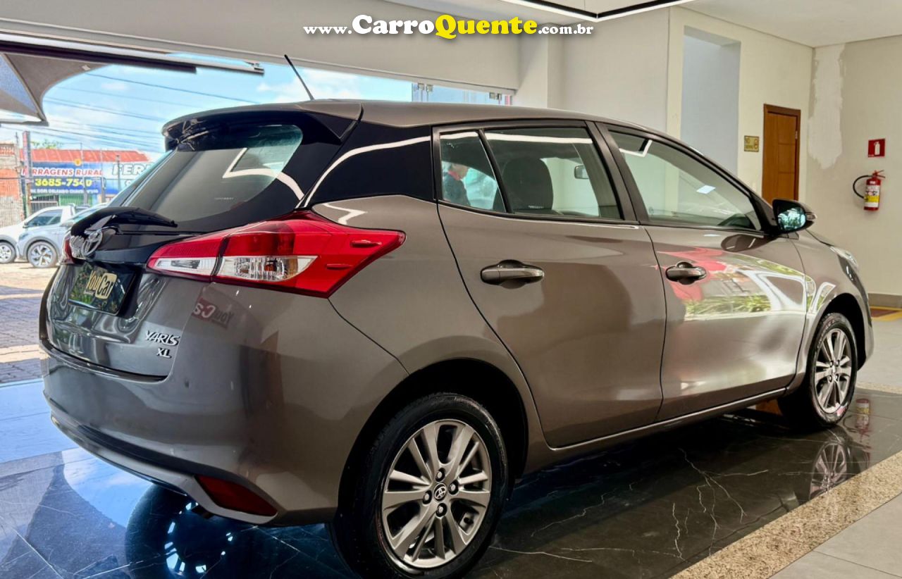 TOYOTA   YARIS XL PLUS CON. 1.5 FLEX 16V 5P AUT.   CINZA 2021 1.5 FLEX - Loja