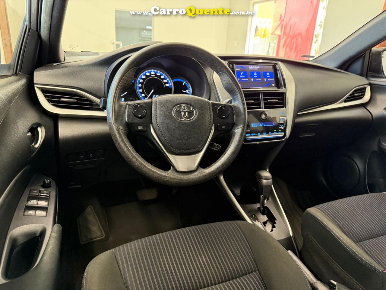 TOYOTA   YARIS XL PLUS CON. 1.5 FLEX 16V 5P AUT.   CINZA 2021 1.5 FLEX - Loja