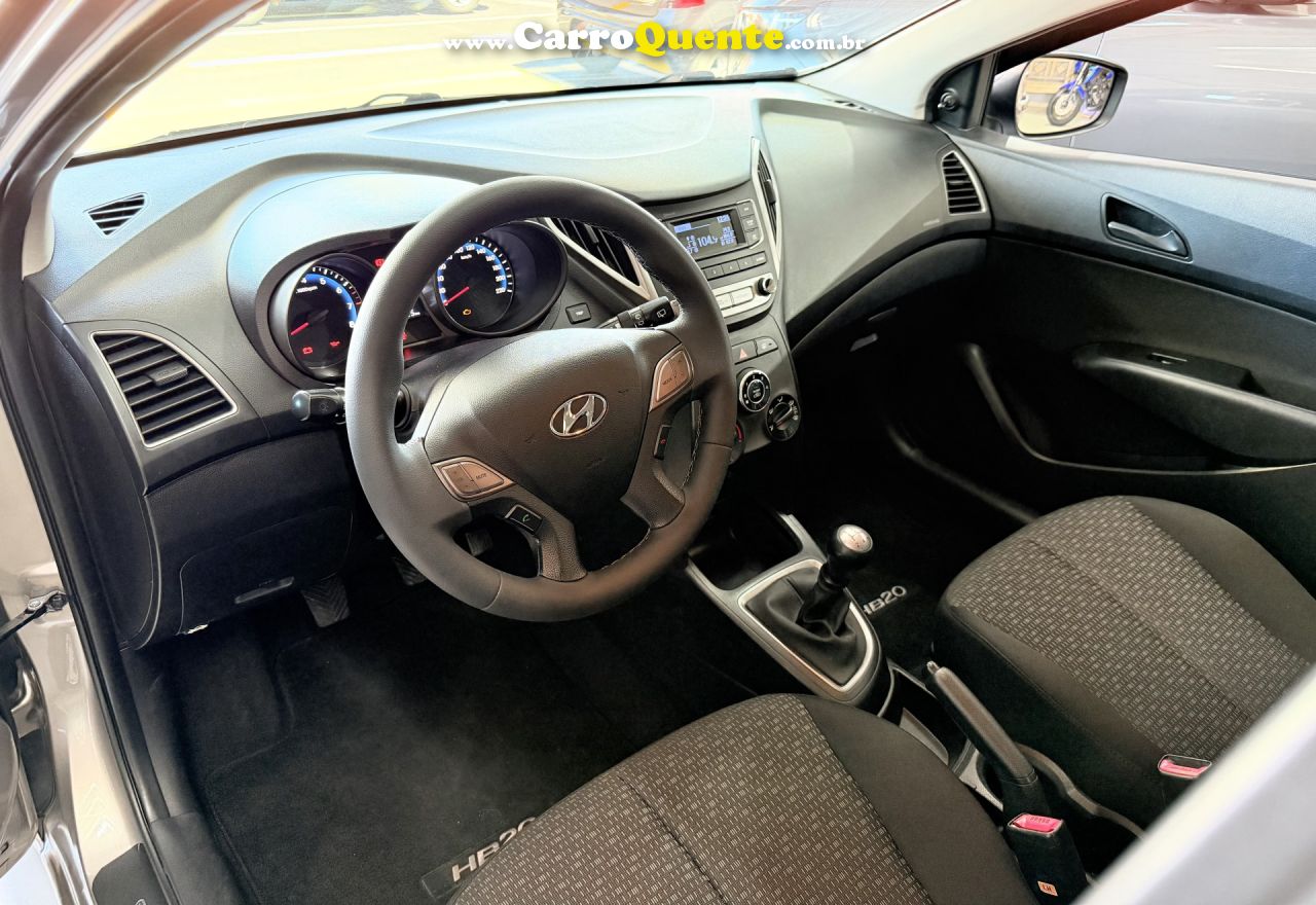 HYUNDAI   HB20 COMF.C.PLUSC.STYLE 1.0 FLEX 12V   PRATA 2017 1.0 FLEX - Loja