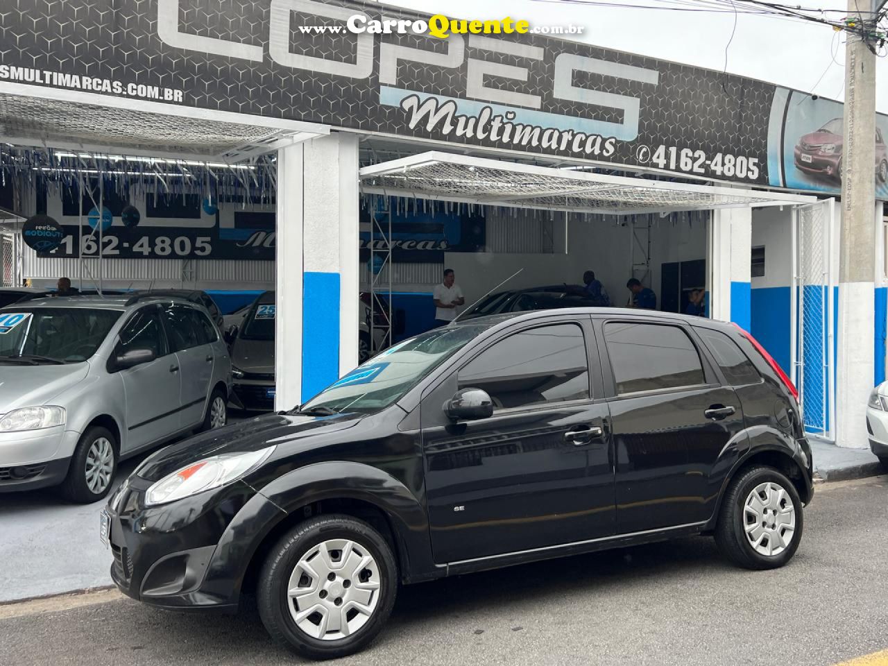 FORD   FIESTA 1.6 16V FLEX MEC. 5P   PRETO 2014 1.6 FLEX - Loja