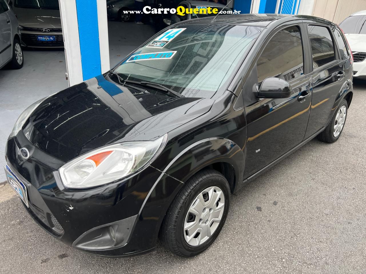 FORD   FIESTA 1.6 16V FLEX MEC. 5P   PRETO 2014 1.6 FLEX - Loja