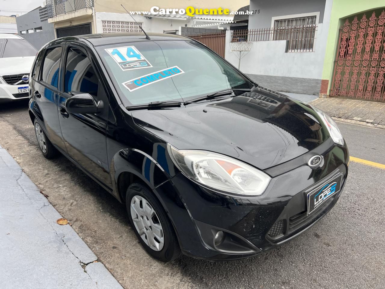 FORD   FIESTA 1.6 16V FLEX MEC. 5P   PRETO 2014 1.6 FLEX - Loja